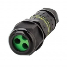 Герметичная разветвительная муфта IP68 М25 4-х контактная с 1 вводом кабеля D5-9мм - "УраЛайт" - производство и поставка светодиодных светильников