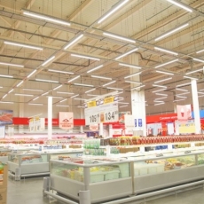 Коммерческое торговое освещение - "УраЛайт" - производство и поставка светодиодных светильников